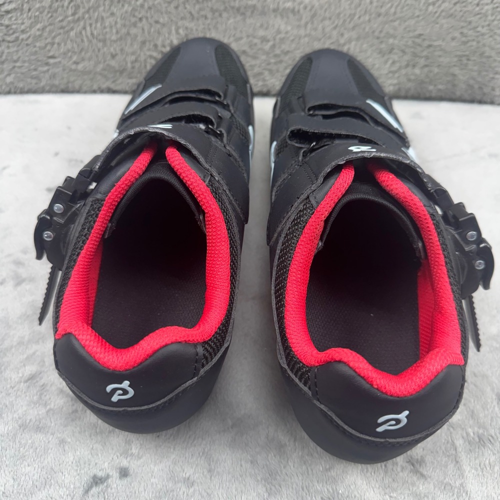 Peloton Cycling Shoes Mens 7 Womens 9 EU 40 Black PL-SH-02 Excellent Spin Shoes - Picture 10 of 16